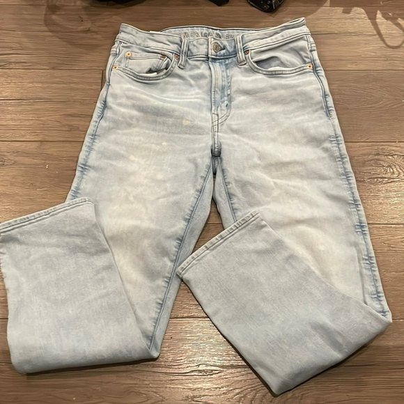 American  Eagle Athletic Straight L30W30 - Picture 4 of 7